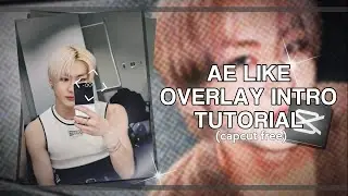 AE like OVERLAY INTRO (capcut tutorial free) | CC