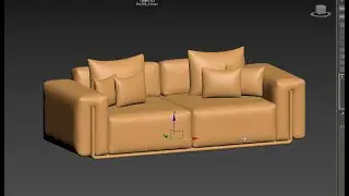3DS MAX Modern Sofa Modeling Tips