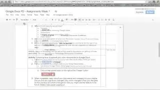 Creating a Link in Google Docs