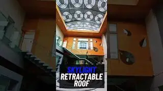 Megavent's Skylight Retractable Roof– India- www.megavent.co.in