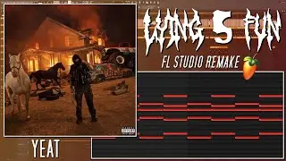 How Yeat - LYING 5 FUN Was Made {FL STUDIO BREAKDOWN}