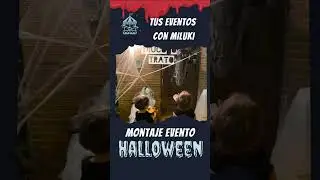 Fiesta Halloween Urb.La Quinta /El montaje