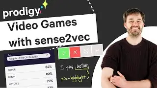 Finding Video Games with Sense2Vec