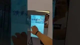 Touch Screen Smart Dressing Mirror with Open Source Android system