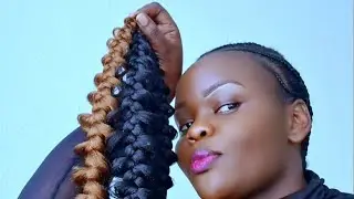How to: BUTTERFLY GHANA WEAVE TUTORIAL | JUNGLE Braids@JOYCEARTS-p2p