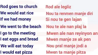 Pale Anglè byen rapid epi fasil || Speak English very fast and easily
