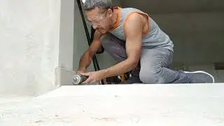 Como fazer instalação de portão de aluminio sozinho!(sem ajudante)