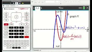 Numerical Derivative on a TI nSpire