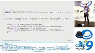 AutoHotKey Malware – The New AutoIT at DefCamp 2018