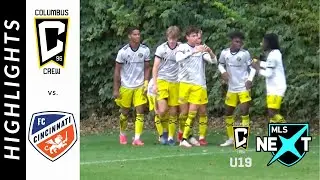 HIGHLIGHTS: U19 Crew SC Academy vs. FC Cincinnati | (MLS Next) - 11/20/21