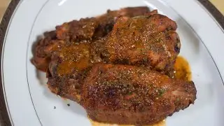 How to make Smothered Turkey Wings ~ Juicy & Tender