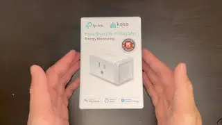 Kasa Smart Plug Mini with Energy Monitoring - Smart Home Wi-Fi Outlet - Silent Unboxing