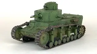 Советский танк Т-12 модель 1/35