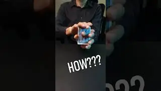 CARD GUILLOTINE: FINGER THRU CARD TRICK