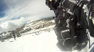 Brian Head Utah Snowboarding Feb 2011 Gopro HD