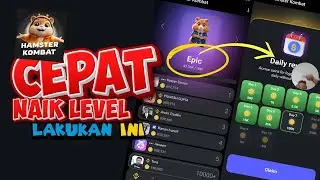 CEPAT Naik Level Token Hamster Kombat Lakukanlah Ini #nambang #tokencrypto #miningcrypto