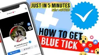 How to get facebook blue tick verification ||facebook new update 2022|| urdu handi