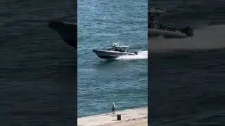 What do the Homeland Security boats look for? Filmed exclusively for us by my good friend Scott