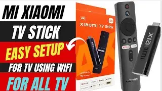 How To Setup Mi Stick for any TV/chromo cast inbuilt/Wifi unboxing & step bystep detail installation