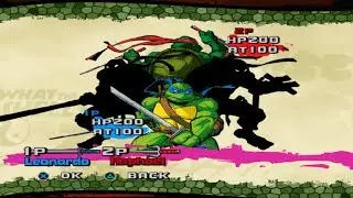 Teenage Mutant Ninja Turtles 3: Mutant Nightmare All Characters [PS2]