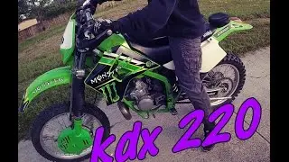 Kawasaki KDX220 | quick review