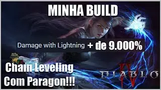 Diablo 4 - Build de Chain Lightning Leveling + Paragon Board