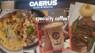 CAERUS CAFE AND BISTRO | SPECIALTY COFFEE |