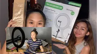 36CM LED RING LIGHT W/ TRIPOD FROM SHOPEE 2020 (UNBOXING and REVIEW )SULIT!! | Ethelyn Vitorio