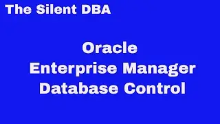 Oracle Enterprise Manager Database Control