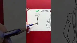 Drawing tutorial with pencil ♥️