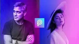 How to make a blue and pink image|Editing Tutorial Picsart