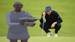 Justin Rose played golf against her and said SHE'S RATED | GENESIS SCOTTISH OPEN Championship