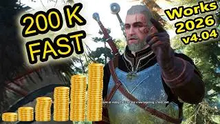 BEST MONEY GLITCH 100K FAST THE WITCHER 3 WILD HUNT NEXT GEN BEST MONEY FARM GLITCH v4.04 2026