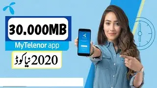 Telenor 30 GB free internet code || telenor free internet new code 2020 || rakofficial