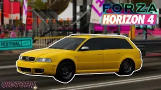 Forza Horizon 4 | SLEEPER AUDI B5 S4 DRAG BUILD (1000hp+)