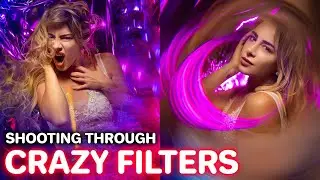 Shooting through FILTERS for creative portrait photographs
