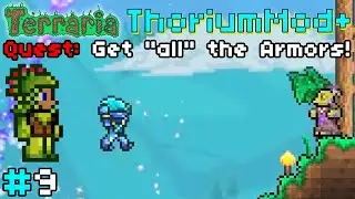 JUNGLE FARMING + GOBLIN ARMY! - Terraria Mod: ThoriumMod+ #9  |  Quest: Get 