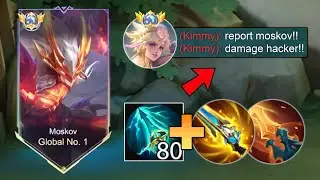 TOP GLOBAL MOSKOV NEW 1 SHOT BUILD 2025 INSTANT DELETE!! (moskov best build 2025)