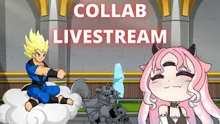 AQW STREAM COLLAB WITH H_P_Lovely VTUBER - farming and stuff