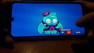 Играю в игру Brawl stars. Открываю призы старр. Выбил новый скин. Выполняю квесты.