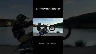 ZM TRACER 300 2T — Tame the Beast! 🐅 Guess what the hill is made of? #zmmoto #zmtracer3002t