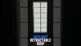 Megavent's Skylight Retractable Roof in India- www.megavent.co.in