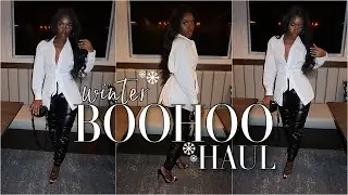 *MUST SEE* WINTER TRY ON HAUL FT. BOOHOO | WE NOT PLAYING WITH THE GIRLSSS FOR 2021 | iDESIGN8