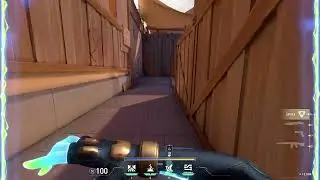 VALORANT Spike Plant on hard bots  Neon