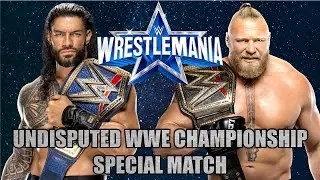 WWE 2K22 : 2022.12.31_WRESTLEMANIA 38_Special Match