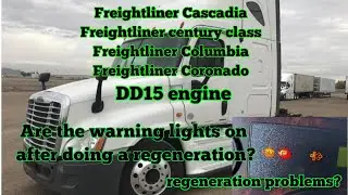 Freightliner Cascadia DD15 engine regeneration problem fuel dozer injector cleaning injector 7