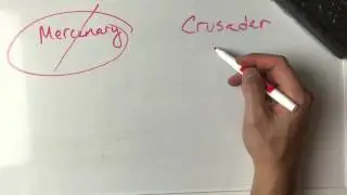 Mercenary or Crusader