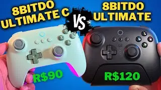 PARECEM IGUAIS MAS SÃO MUITO DIFERENTES, qual o melhor ? 8bitDO ULTIMATE C OU 8BIT DO ULTIMATE
