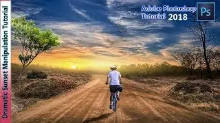 Dramatic Manipulation Tutorial | Photoshop CC 2018 | Cycling Throw