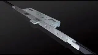 ЗАМОК МНОГОЗАПОРНЫЙ GIESSE, ЗАПИРАНИЕ ОТ РУЧКИ
